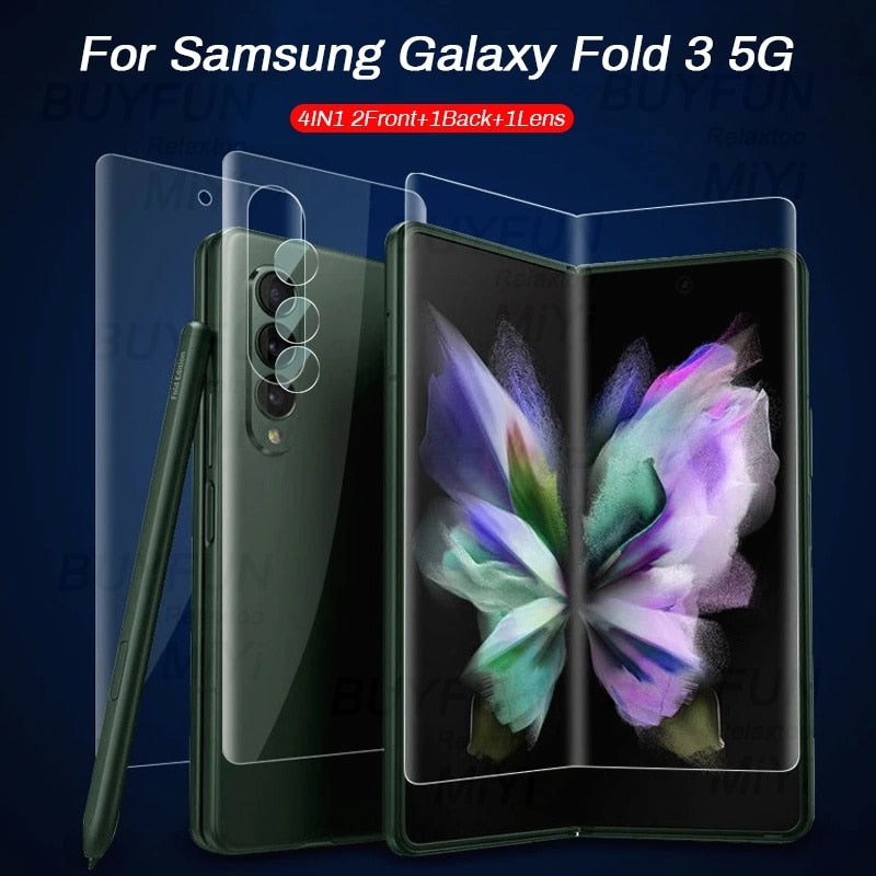 High-End Protective HD Hydrogel Film 4PCS - Samsung Galaxy Z Fold 3 5G