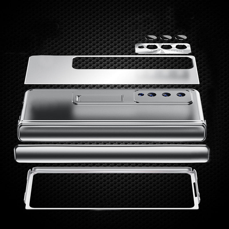 Aluminum Alloy Case for Samsung Galaxy Z Fold4 5G All-Inclusive Electroplating Cover