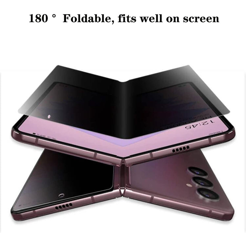 Anti-Peeping Front & Back Screen Privacy Protector For Galaxy Z Fold 3 & Z Fold 4