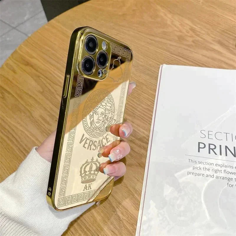 Gold VerZace iPhone Case