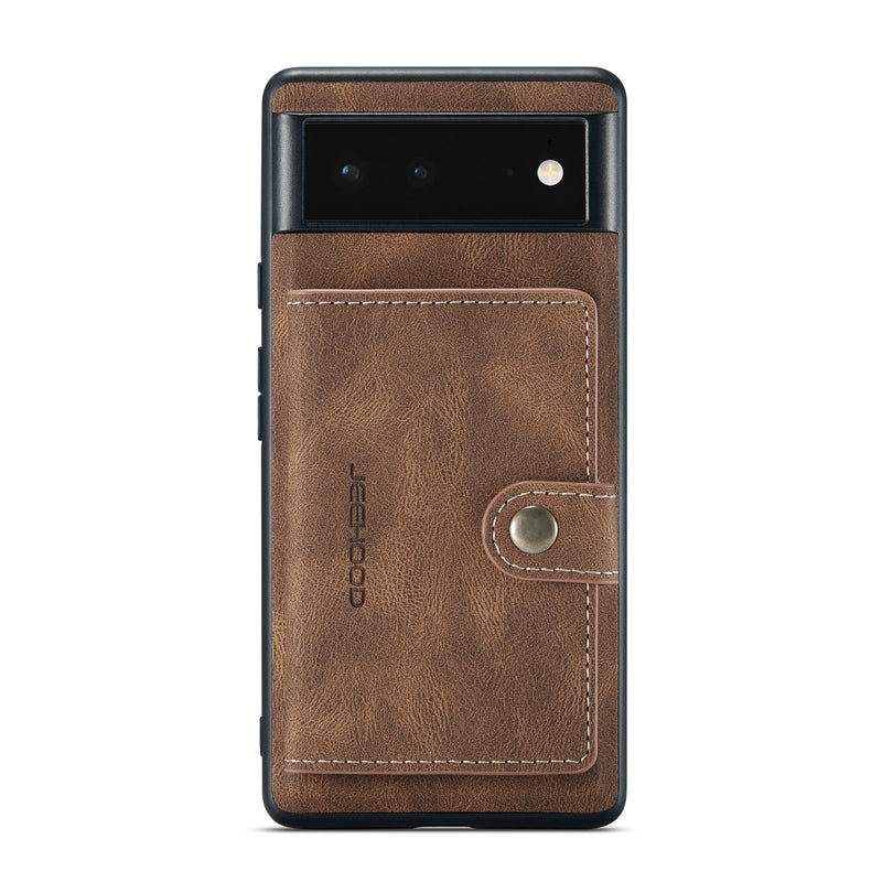 Leather Wallet Magnetic Case For Google Pixel 6