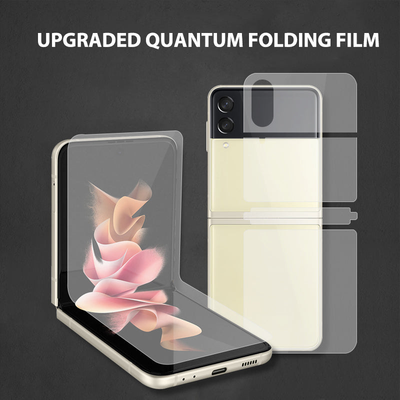 3 IN 1 Protective Film For Galaxy Z Flip 3 5G Front Back